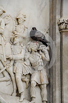 Monument to the hero of the Risorgimento Manfredo Fanti, Florence photo