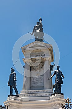 Monument To The Heroes Of The Naval Combat Of Iquique In 1879 an