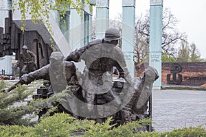 Monument to the heroes of the Warsaw Uprising photo