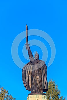 Monument to Ilya Muromets in Murom, Russia photo