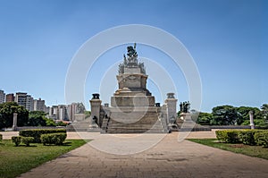 Monument to the Independence of Brazil at Independence Park Parque da Independencia in Ipiranga - Sao Paulo, Brazil