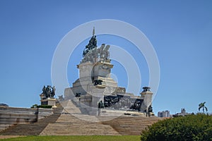 Monument to the Independence of Brazil at Independence Park Parque da Independencia in Ipiranga - Sao Paulo, Brazil photo