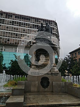 Monument to Isabel I and Cristobal Colon-Granada
