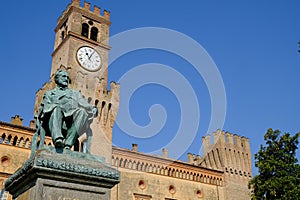 Monument to the Italian composer Giuseppe Verdi