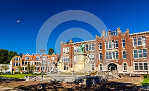 Monument to Jacobus Henricus van't Hoff in Rotterdam