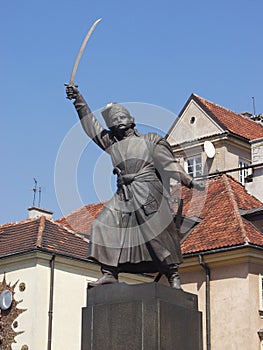 Monument to Jan KiliÃâski in Warsaw