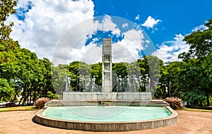 Monument to Jose Enrique Rodo in Montevideo, Uruguay photo