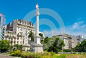 Monument to Juan Lavalle in Buenos Aires, Argentina photo