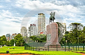 Monument to Juan Manuel de Rosas in Buenos Aires