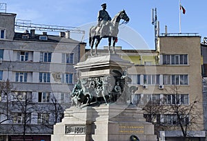 Monument to the  King Liberator, to the Russian King Alexander II, built in 1907