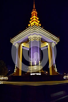 Monument to King Norodom Sihanouk of Cambodia (1941-1955 and 1993-2004)