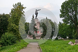 The monument to Lenin