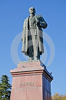 Monument to Lenin in Yalta