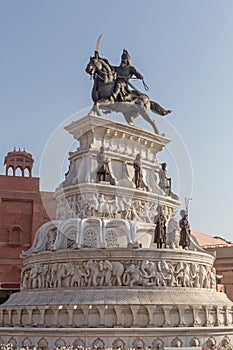 Monument to Maharaja Ranjit Singh in Amritsar