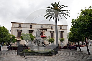 Monument to the Marquis of Casa Domecq in Jerez de la Frontera