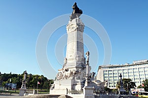 Monument to Marquis of Pombal, Lisbon, Portugal