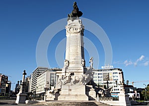 Monument to Marquis of Pombal, Lisbon, Portugal