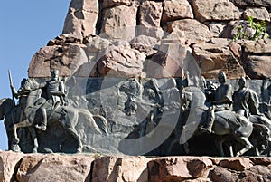 Monument to Martin Miguel de Guemes, a military leader and caudillo who defended Argentina