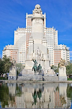 Monument to Miguel de Cervantes Saavedra