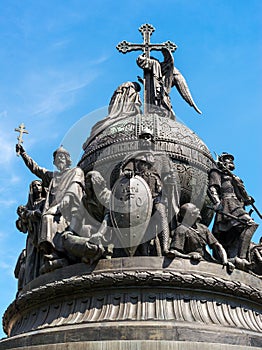 Monument to the Millennium of Russia in Veliky Novgorod