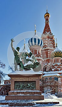 Monument to Minin and Pozharsky, Moscow