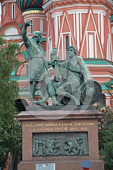 Monument to Minin and Pozharsky, Moscow