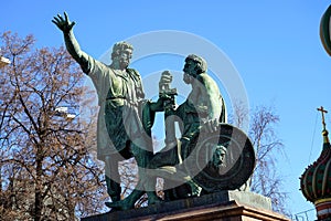 Monument to Minin and Pozharsky on Red Square