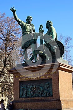 Monument to Minin and Pozharsky on Red Square