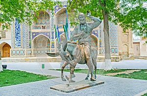 The monument to Nasreddin Hodja