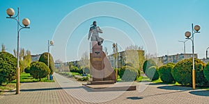 Monument to A. P. Maresyev in Kamyshin