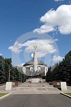 Monument to the participating countries of the anti-Hitler coalition in Victory Park on Poklonnaya Hill in Moscow