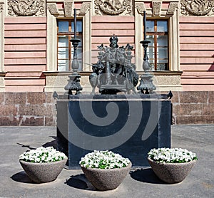 The monument to The Pavel The First.