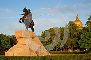 Monument to Peter the great