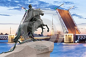 Monument to Peter the Great in St. Petersburg
