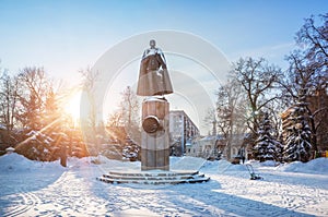 Monument to Peter Nesterov in Nizhny Novgorod