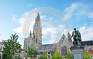 The monument to Peter Paul Rubens