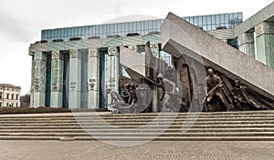 Monument to Polish fighters uprising photo