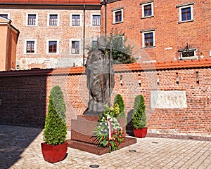 Monument to Pope John Paul II photo