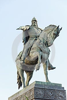 Monument to Prince Yuri Dolgoruky in Moscow