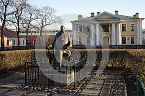 The Monument to Pyotr I in St. Petersburg
