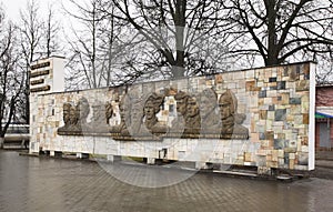 Monument to Revolutionaries in Shuya. Ivanovo region. Russia photo