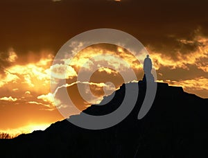Monument to Russian soldier