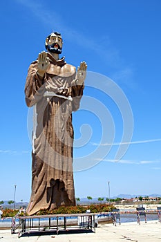 Monument to Saint Francis in Caninde, Brazil