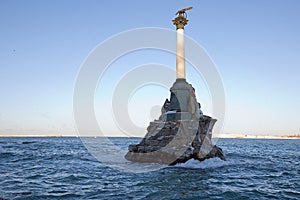 Monument to scuttled Russian ships