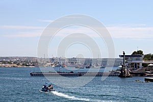 Monument to the scuttled ships