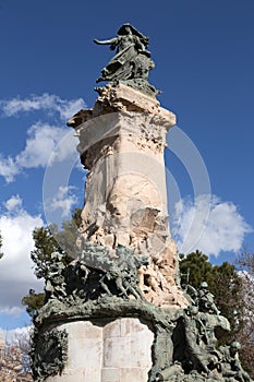 Monument to the sieges of Zaragoza by Agustin Querol, Zaragoza, Spain photo