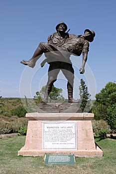 Monument to soldier, Canakkale photo