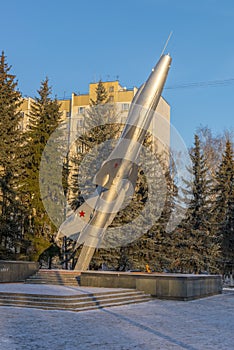 Monument to Soviet pilots in Russia