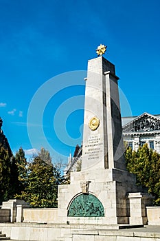 Monument to Soviet soldiers, Victory Square, Budapest