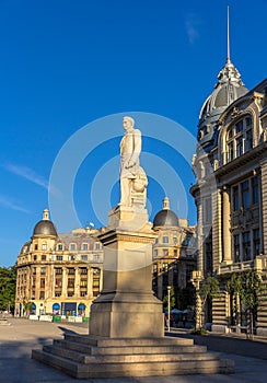 Monument to Spiru Haret in Bucharest